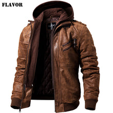 Load image into Gallery viewer, Men&#39;s Real Leather Jacket Men