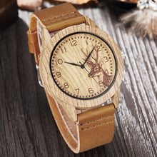 Load image into Gallery viewer, Imitation Wood Watch Men