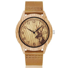 Load image into Gallery viewer, Imitation Wood Watch Men