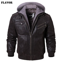 Load image into Gallery viewer, Men&#39;s Real Leather Jacket Men