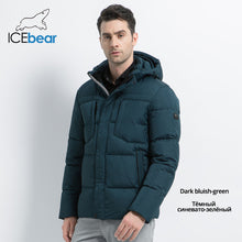 Load image into Gallery viewer, 2019 Mens Winter Solid Parka Warm Jackets