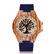 Load image into Gallery viewer, Imitation Wood Watch Men